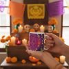 Taza De Calaveras Día De Muertos Ceramica