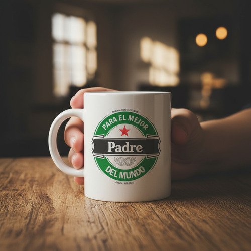 Taza Dia Del Padre Heineken