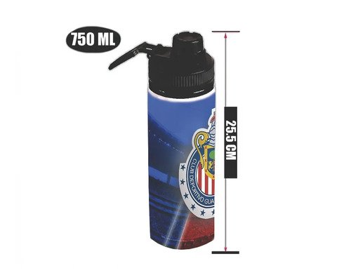 Botella De Agua 750 Ml Aluminio - De Las Chivas