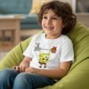 Playera Infantil Bob Esponja Pesas Gym