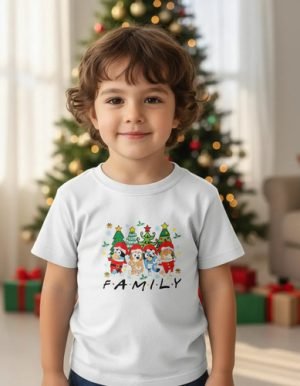 D_918609-MLM98662078317_112025-O.jpg Playera Navidad Bluey Family Friends Infantil