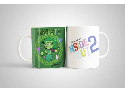 Taza Intensamente 2 De Cerámica 325 Ml.