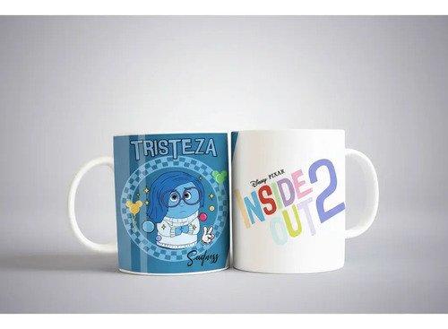 Taza Intensamente 2 De Cerámica 325 Ml.