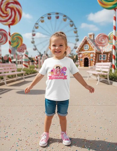 D_946468-MLM94087319427_102025-O.jpg Playera Infantil Mis Pastelitos Feliz Cumpleaños