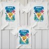 Combo 2 Playeras Unisex + 1 Playera Infantil De Baby Shark