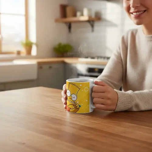 Taza De Los Simsons Diferentes Personajes