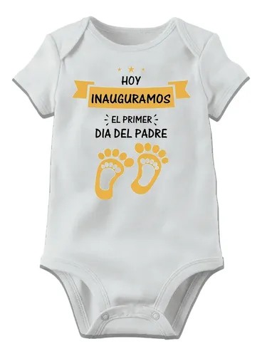 Pañalero Nuestro Primer Dia Del Padre Juntos