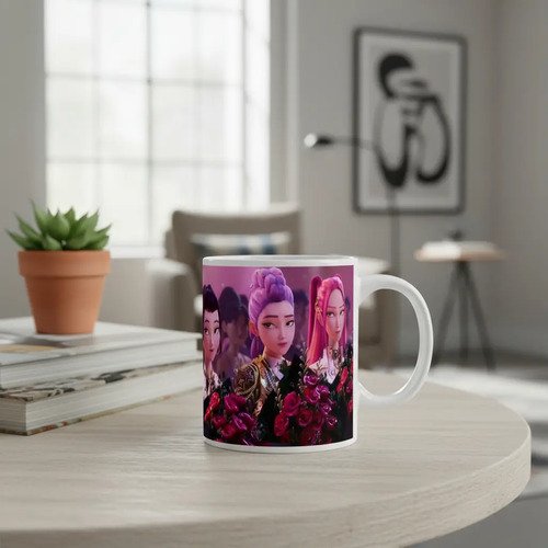 D_964035-MLM91839226269_092025-O.jpg Taza Huntrix Las Guerreras K-pop
