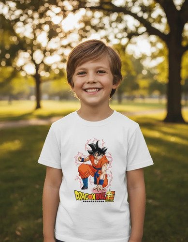 D_967166-MLM94886374985_102025-O.jpg Playera Infantil Dragon Ball Super De Goku