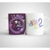 Taza Intensamente 2 De Cerámica 325 Ml.