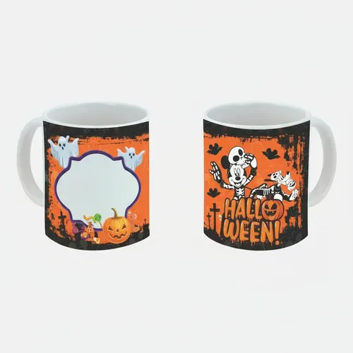 Taza Personalizada De Halloween Con Tu Foto