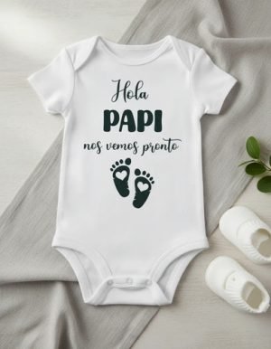 D_982931-MLM93919314011_102025-O.jpg Pañalero Vas A Ser Papa Diseño Hola Papi Nos Vemos Pronto