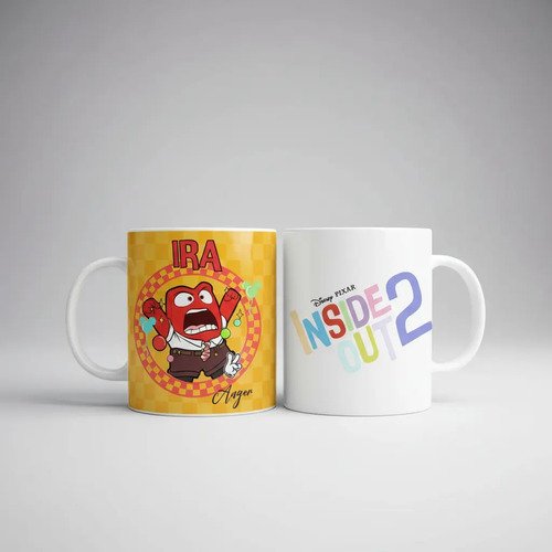 Taza Intensamente 2 De Cerámica 325 Ml.