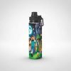 D_987168-MLM113935600653_062026-O.jpg Botella De Agua 750 Ml Aluminio - Minecraft