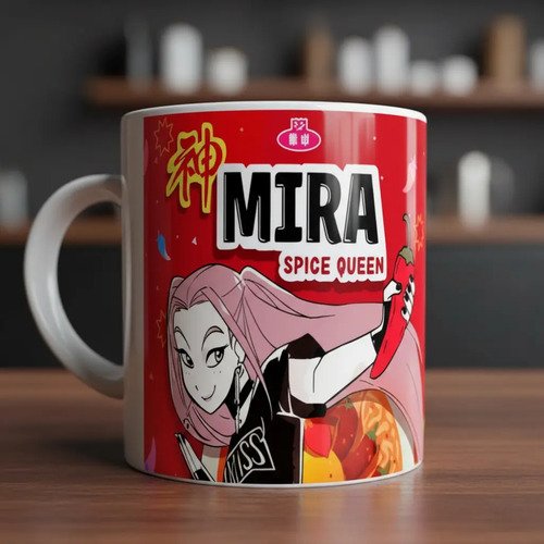Taza Kpop Demon Hunters Ramyeon Huntrix