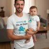 Kit Playera Y Pañalero Nuestro Primer Día Del Padre