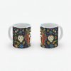 Taza De Calaveras Día De Muertos Ceramica