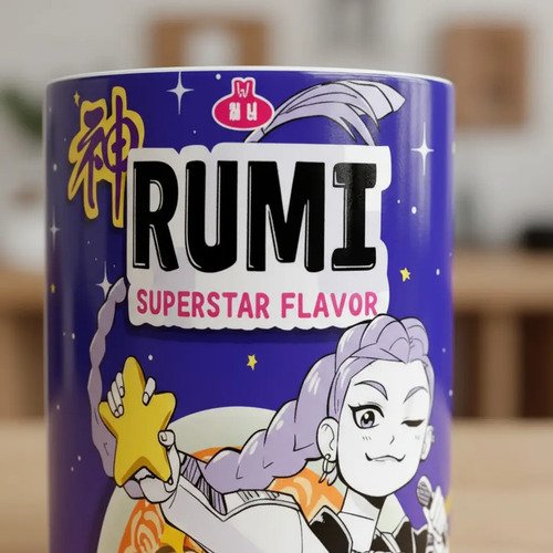 Taza Kpop Demon Hunters Ramyeon Huntrix