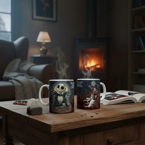 Taza Del Extraño Mundo De Jack 325 Ml