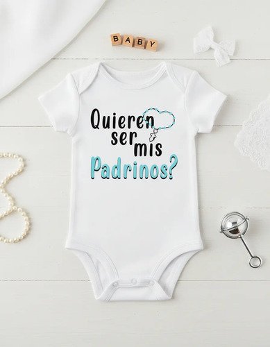 Pañalero Quieren Ser Mis Padrinos Para Niño O Niña