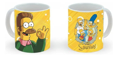 Taza De Los Simsons Diferentes Personajes
