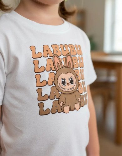D_603596-MLM93175756356_092025-O.jpg Playera De Labubu Infantil Varios Diseños