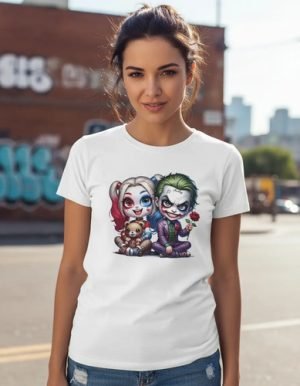 Playera De Joker Y Harley