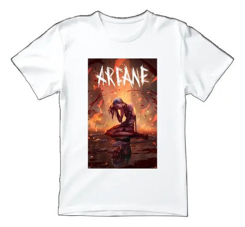 Playera Powder Y Jinx Arcane Unisex