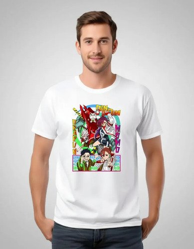 Playera Dan Da Dan Okarun Momo Anime Unisex