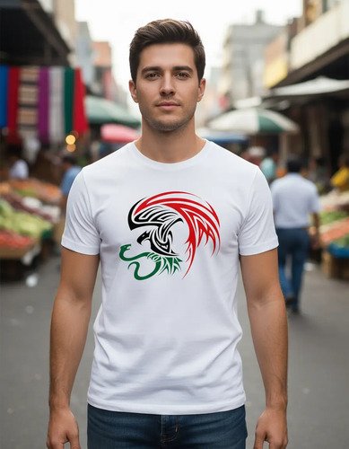 Playera Escudo México Tatto