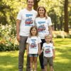 Combo 3 Playeras Y Pañalero Cars Mamá Papá Hermana Y Bebe