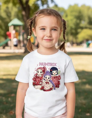 D_608262-MLM103279317486_012026-O.jpg Playera Infantil De Huntrix