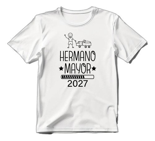 Playera Voy A Ser Hermano Mayor Big Brother