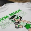 Playera Burbuja Gym Mode Chicas Superpoderosas