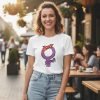 Playera Con El Logo Para 8 De Marzo