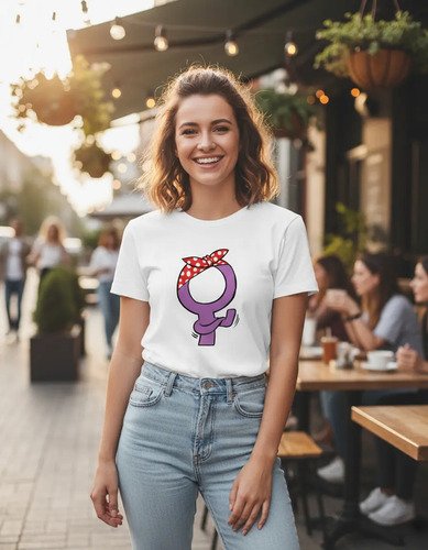 Playera Con El Logo Para 8 De Marzo