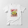 Playera Unisex De Navidad Bob Esponja