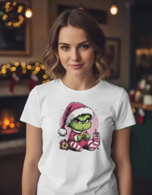 Playera Grinch Bebe Navidad