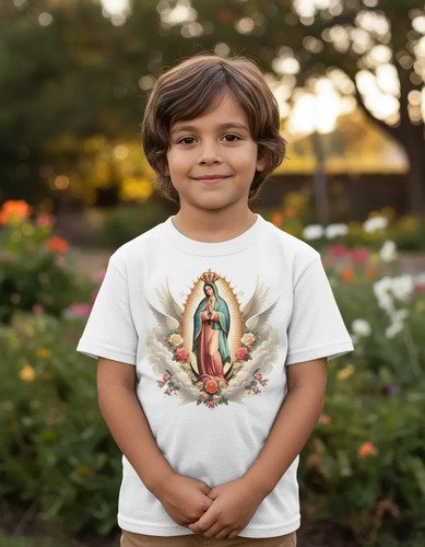 Playera Infantil Virgen De Guadalupe