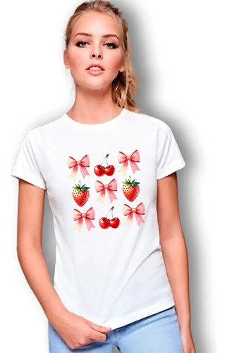 Playera Con Diseño Coquette