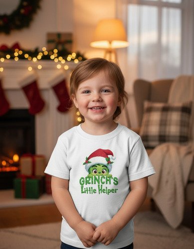 Playera Infantil Grinch Little Helper