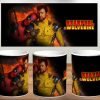 Taza Deadpool 3 Wolverine Ceramica 355 Ml
