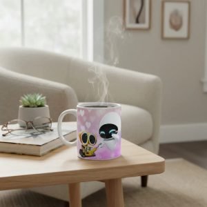 Taza Wall-e Y Eva