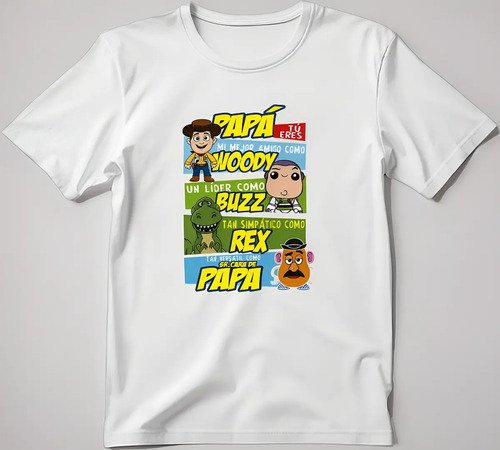 Playera Toy Story De Papá Dia Del Padre