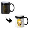 Taza Magica Homero Simson Estoy Bien Ojo Saltón 325 Ml