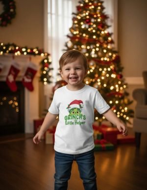Playera Infantil Grinch Little Helper Playera Infantil Grinch Little Helper