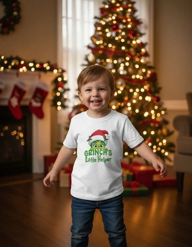 Playera Infantil Grinch Little Helper