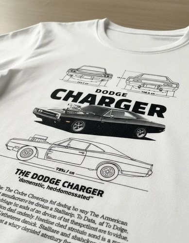Playera Rapido Y Furioso Dodge Charger Infantil