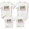 Kit De 2 Playeras Unisex + 2 Infantiles Bluey Family Friends