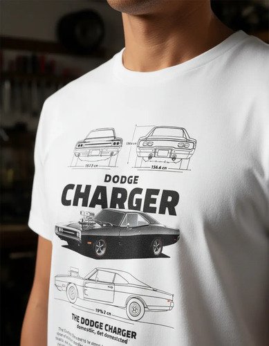 Playera Rapido Y Furioso Dodge Charger Unisex